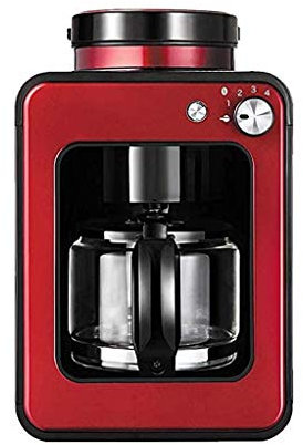 7LiuYueFei6 Cafetière Filtre, Machine à café Automatique avec broyeur à meules intégré