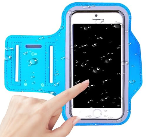Telefonarmband för löpning - vattentäta telefonarmband | lätt förvaring för armband, stötsäker, med nyckelhållare, hållare för sporttillbehör från P