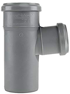 Abzweig HT-Rotstrich DN 70 (75) x 50, 87Grad