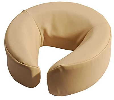 Master Massage Universal Face Cushion/Face Pillow for Massage Table-Cream, Beige