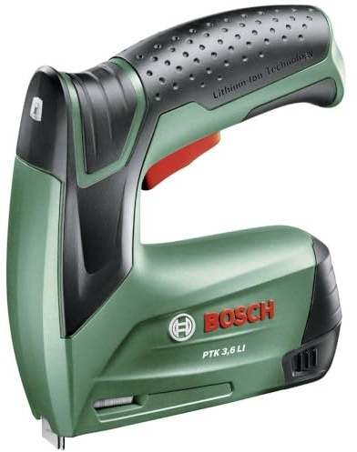 Bosch Home and Garden PTK 0603968203 Agrafeuse sans fil avec batterie et chargeur