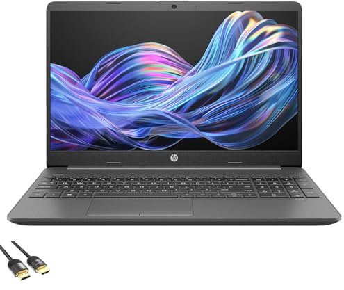 HP 255 G10 15.6 Business Laptop, AMD Ryzen 7 7730U, 15.6 FHD Display, 16GB RAM, 1TB SSD, AMD Radeon Graphics, Numeric Keypad, USB-C, PDG HDMI Cable, US Version KB, Windows 11 Pro, Dark Ash Silver