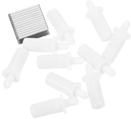 SOPOTUTU Clavos Para Cortinas De Ventana De Pasador De Reparación De Persianas De Plástico Sujetador De Persianas Reemplazo De Pasador De Reparación Herrajes Para Muebles De Reemplazo Para