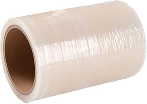 328 fot självhäftande engångs skofilm stövel skydd skor membran för automatiska skor - skydd dispenser maskin, 1 rulle/15 cm, en storlek