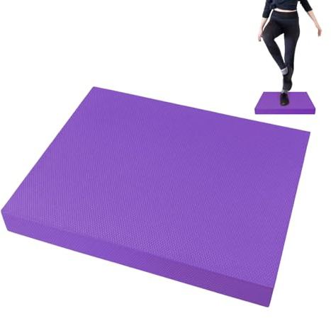 Balansplatta i Skum | 50x40 cm Mjuk Tjock Stabilitetsmatta - Träningsskumplatta för balans,för Hemmagym Inomhus Yoga Pilates Styrketräning Kondition Töjning