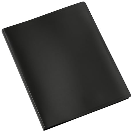 Viquel 152337 mapp 20 fodral polypropylen, A4, svart
