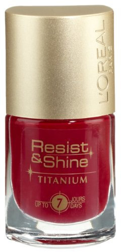 L'Oréal Paris Resist & Shine Titanium Nail Polish Number 555 9ml