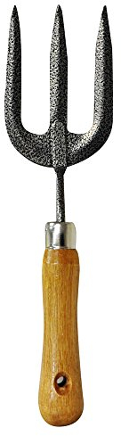 Kingfisher CSHF Wooden Handled Hand Fork