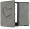 kwmobile Klapphülle kompatibel mit Amazon Kindle Paperwhite 11. Generation 2021 Hülle - Flipcase für Kindle Paperwhite Hülle aus Kunstleder - Herz Brush