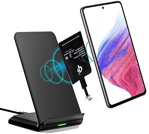 Supersnabb 15 W – 20 W typ C trådlös laddningtagare och adapter lämplig för Google Pixel, Samsung, Huawei, LG, Sony, Motorola, Nokia, HTC och andra USB-C Android-mobiltelefoner