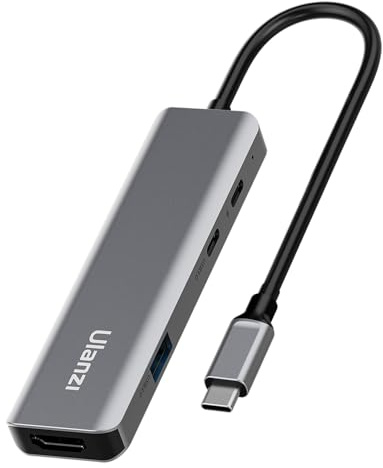 ULANZI HDMI Video Audio Grabber, 1080P 60FPS USB 3.0 Recording Device with HDMI Loop-Out, for Streaming, Gaming, Live Broadcast, and Video Conference