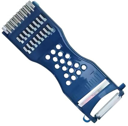 Tritaverdure Manuale - Affettaverdure Manuale | Pelapatate con Impugnatura Ergonomica Antiscivolo per Aglio Cipolla Frutta