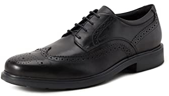 Geox Herren Dublin B Schuhe, Schwarz, 45 EU