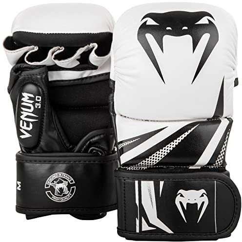 Venum, Challenger 3.0 Sparring Gloves, Unisex Adult, L/XL, White/Black