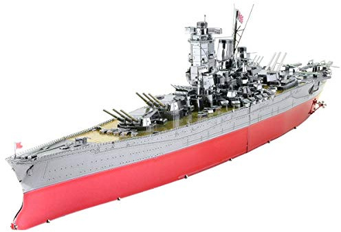 Fascinations Metal Earth ICONX Yamato Battleship 3D Metal Model Kit
