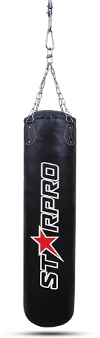 Starpro Heavy Punch Bag - Hanging & Filled - Heavy Boxing Bag Adult, Filled Punch Bag Filled, Heavy Bag Boxing Bag Hanging, Hanging Punch Bag, Punch Bags Hanging, Punching Bag Adult