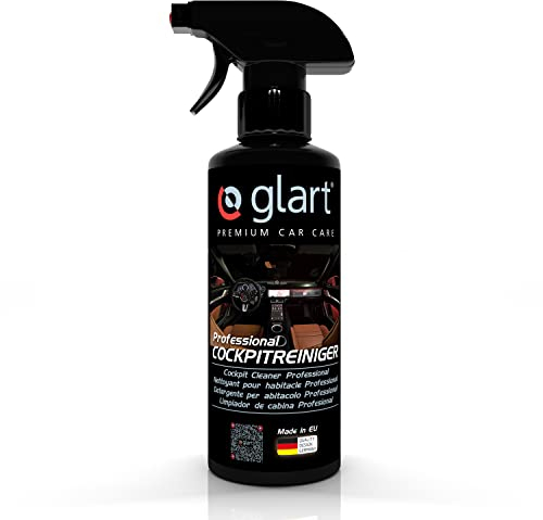 Glart 45CR Cockpit Cleaner 500ml - Interior cleaner for plastic, leather, fabric, rubber, vinyl - fresh scent, biodegradable (as per law) - for cockpit, door panels, fittings.