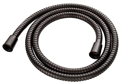 BRIGHT SHOWERS Shower Hose For Hand Held Shower Heads, 59 Inches Cord Stainless Steel Hand Shower Hose, Ultra-Flexible Replacement Part with Brass Insert, Oil Rubbed Bronze