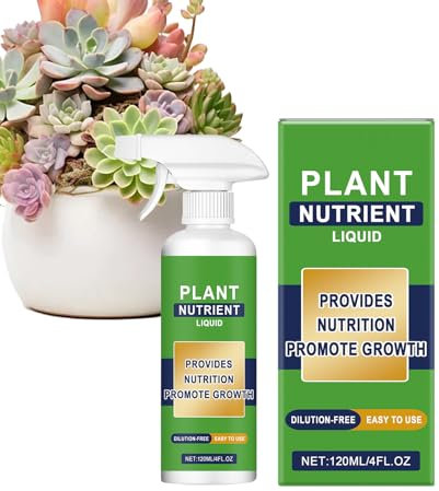 Soluzione Nutriente Per Piante,Spray Fertilizzante Per Interni | Accessori Da Giardino Naturali Multiuso Per Orto Frutta Fiori E Piante D Appartamento Crescita In Giardino 120 Ml
