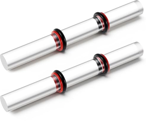 IANFAN 2 Stück Acryl Tonrollen, Polymer Ton Werkzeuge Transparent Modelliermasse für DIY-Rollwerkzeug zum Modellieren und Formen von Ton