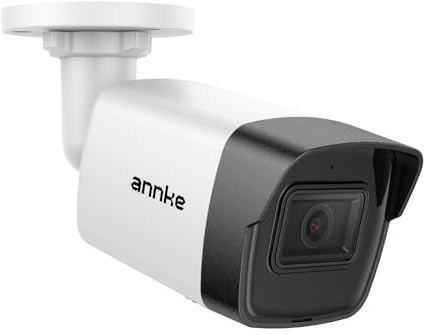 ANNKE 3K PoE Security Camera with Mic/Audio Outdoor, 2.8mm Lens (116°FOV), Color Night Vision, IP67 Waterproof, AI Motion Detection, RTSP, Surveillance Bullet Cam with 512GB SD Card Slot