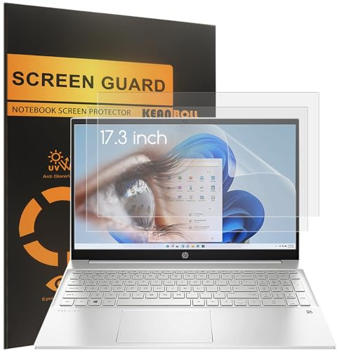 KEANBOLL 3-Pack Anti Glare (Matte) Screen Protector for 17.3 HP Laptop, HP OmniBook 3丨HP OmniBook 7丨HP OmniBook X丨HP OMEN 17/Envy 17/Pavilion 17丨HP 17 Laptops (17.3 Inch)