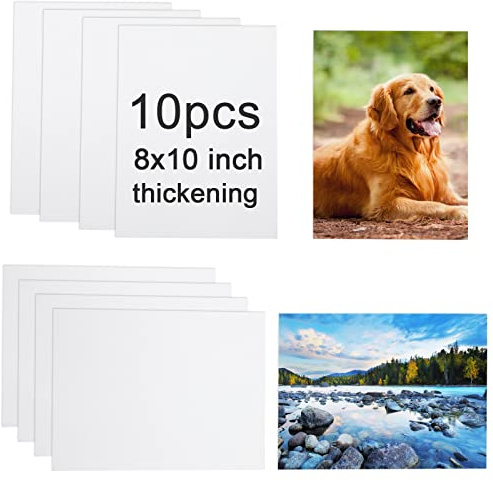 10 Pcs Metal Sublimation Blanks Photo 8X10 X0.45mm Sign Wall Poster Frame