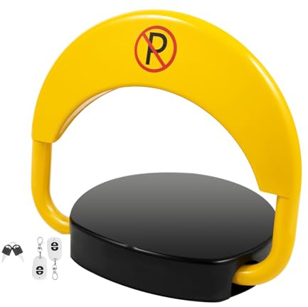 Levkitch Fjärrstyrd parkeringsplatsspärr parkeringsspärr fällbara stolpar Poller fjärrkontroll parkeringslås med 2 fjärrkontroller automatiskt parkeringsspärr 20 m