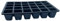 Bramley & Sage 40-Cell Cavity Tray Inserts Black (Set of 6)