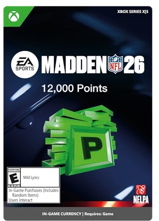 Madden NFL 26 - 12,000 MUT POINTS - Xbox [Digital Code]