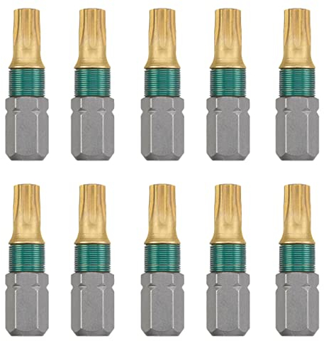 kwb Titan Bits - Hochleistungs-Torx T 20 Bit-Set 25 mm - Magnetische, universelle Schraubendreher-Bits