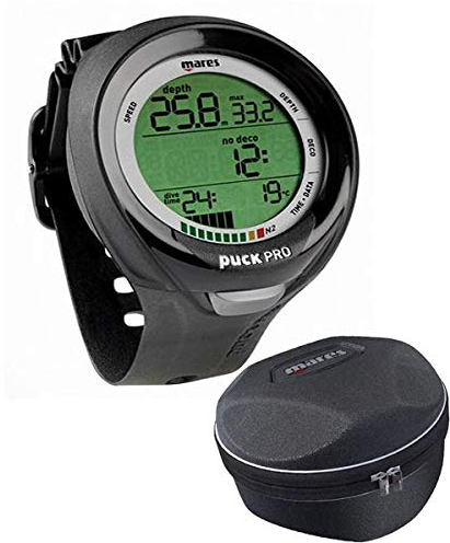 Mares Puck Pro + Tauchcomputer im Set Schwarz