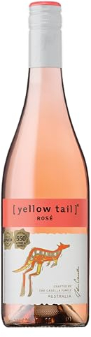 Yellow Tail Rosé Halbtrocken - Aromatischer Roséwein aus Australien (1 x 0.75l)
