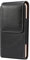 Baiyian Handytasche Gürtel Vertikal PU-Leder Handy Gürteltasche Geeignet für iPhone 16 15 14 13 12 11 Pro, Samsung Galaxy S23+ S23 S22 - Schwarz