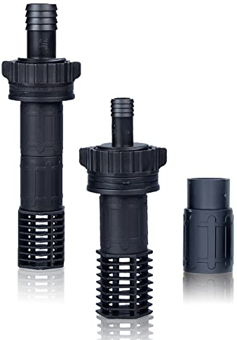 Toolazy Ebb & Flow Fitting Kit, Complete Combo with 2 Extensions for Hydroponics, Tidal Irrigation, Aeroponics, Flood and Drain, and Drip Irrigation Systems