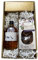 Confezione regalo - Whisky - Oro - AKASHI Blended - Amaretti alle mandorle e ai fichi 130g - Biscuiterie de Provence