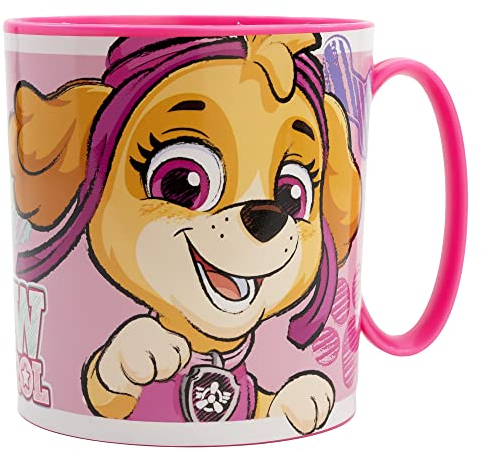 TASSE EN PLASTIQUE DE 390 ML SANS BPA, PASSANT AU MICRO-ONDES | PAW PATROL GIRL SKETCH ESSENCE