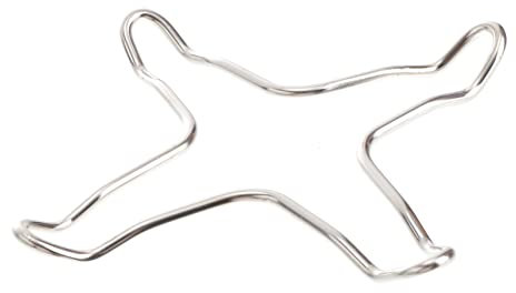 BESTonZON Gasherdständer Edelstahl Pfannenständer Untersetzer Gasherdgestell rutschfest Hitzebeständig für Kleine Pfannen und Töpfe Küchenbedarf Ersatzroste Gasherd Topfuntersetzer Herdgestell