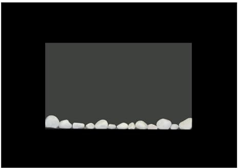 Syntrox Wandkamin | Elektrokamin Wand | Wandkaminofen | Kamin hängend, modern und platzsparend, Verschiedene Farbeinstellungen, schwarzes Design