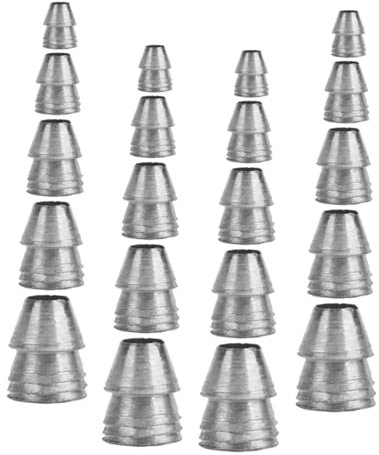 HANABASS 25pezzi Cunei Di Fissaggio Metallo Per Strumenti Da Giardinaggio Sturdy Per Manico Di Varie