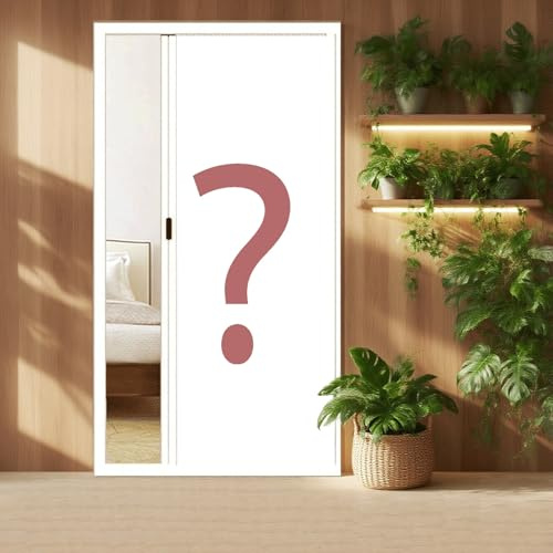 Cortinas divisoras de habitación retráctiles personalizables, 100 % opacas, para puerta plegable, kit de fácil instalación para dormitorio y armario, 74 x 78 pulgadas (ancho x alto) (188 x 200 cm)