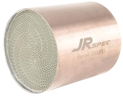 Fmic.eu Performance JRspec Inserto Universal de Catalizador Deportivo para Motores de Gasolina – Sistema de Escape High Flow, Longitud 100 mm, Diámetro 90 mm, 200 CPSI, Euro 4