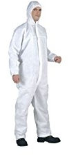 Générique - Combinaison peinture jetable basiclean smms-coloris blanc - Taille.T3 - Equivalent.L -