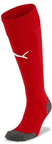 Puma Herren Team Liga Socks Red White, 31-34 (Herstellergröße: 1)