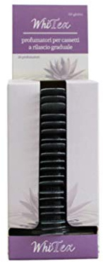 Rampi Whitex Lot de 20 désodorisants pour tiroirs, armoires, voitures, pour armoires de voiture, enfants, intérieurs, hygiène et parfums, dosettes de 6 mois à libération progressive