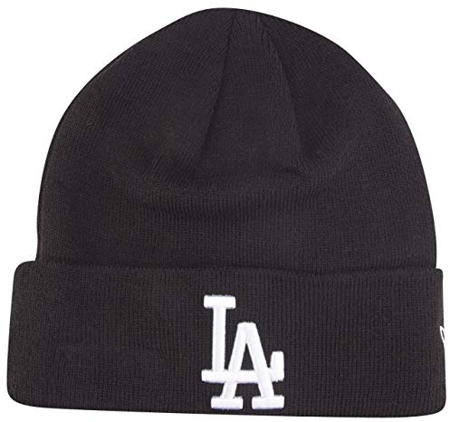 New Era MLB Essential Cuff Knit Losdod Gorra, Unisex Adulto, Black, Única