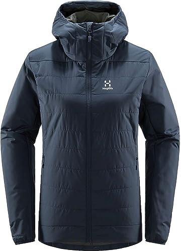HAGLOFS 605387_3N5 MIMIC SILVER HOOD WOMEN Jacket Women's TARN BLUE Size S
