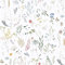 CiCiwind Peel and Stick Wallpaper 41×300cm Floral Wallpaper White Self Adhesive Contact Paper Flower Leaf Wallpaper Thicken Sticky Back Plastic Waterproof Living Room Bedroom Wall Furniture Vinyl Film