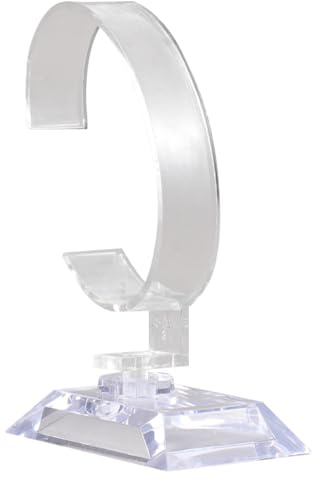 HOMSFOU Présentoir Acrylique Transparent 6 Pièces Support Pour Montres Et Bracelets Organiseur Bijoux Compact 3.74X2.17X1.57 Pouces Pour Bureau Et Collection