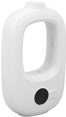 Fockety Difusores de Aceites Esenciales, Montados en la Pared Recargable Automático Difusores de de Aire Ultrasónicos Eléctricos Pantalla LED Difusor de Fragancias con 4 Ajustes de